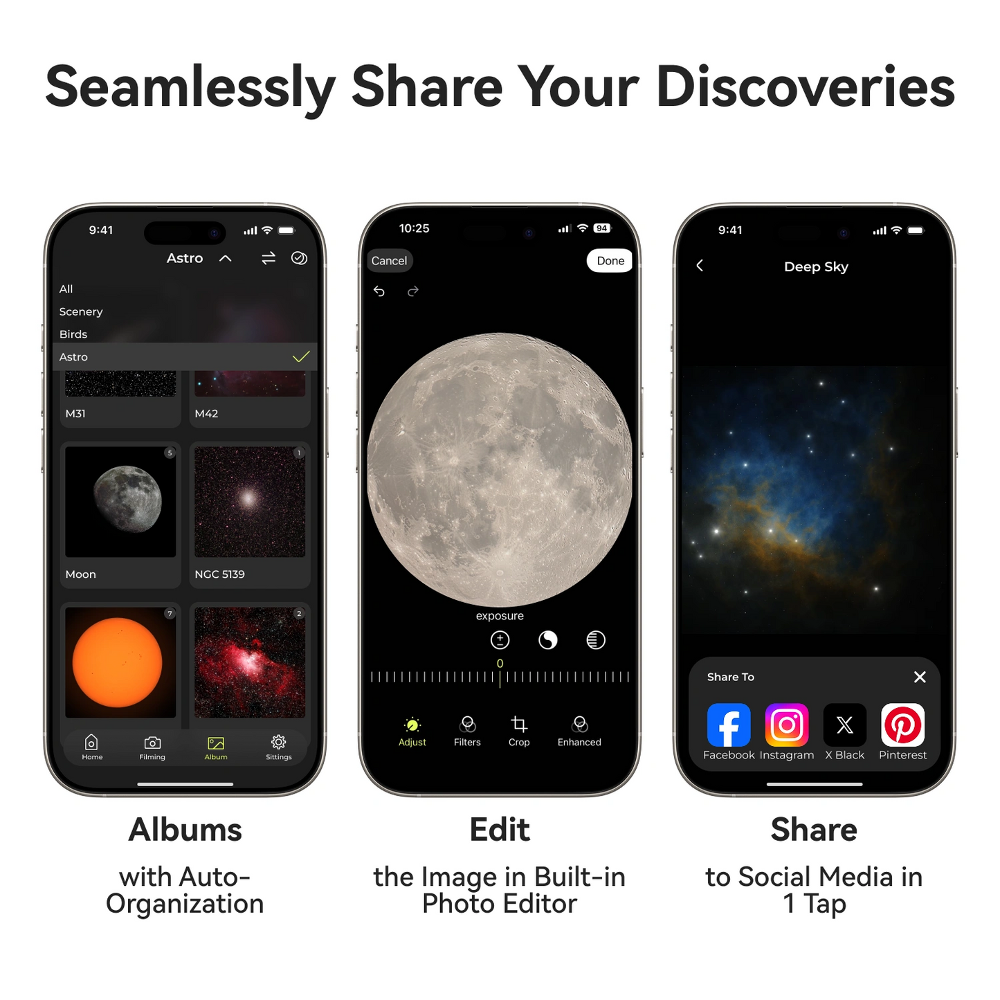 viztalab smartphone-based ai telescope
