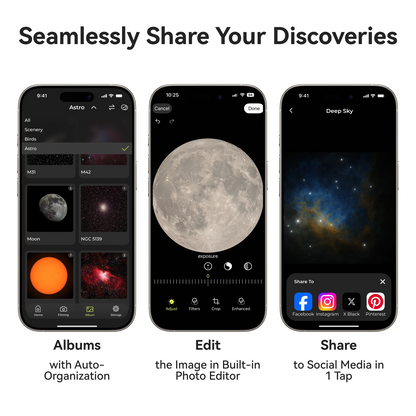 Viztalab Smartphone-Based AI Telescope